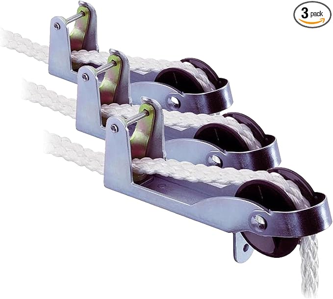 attwood Standard Lift 'n Lock Anchor Control, Zinc-Plated Steel (Pack of 3)