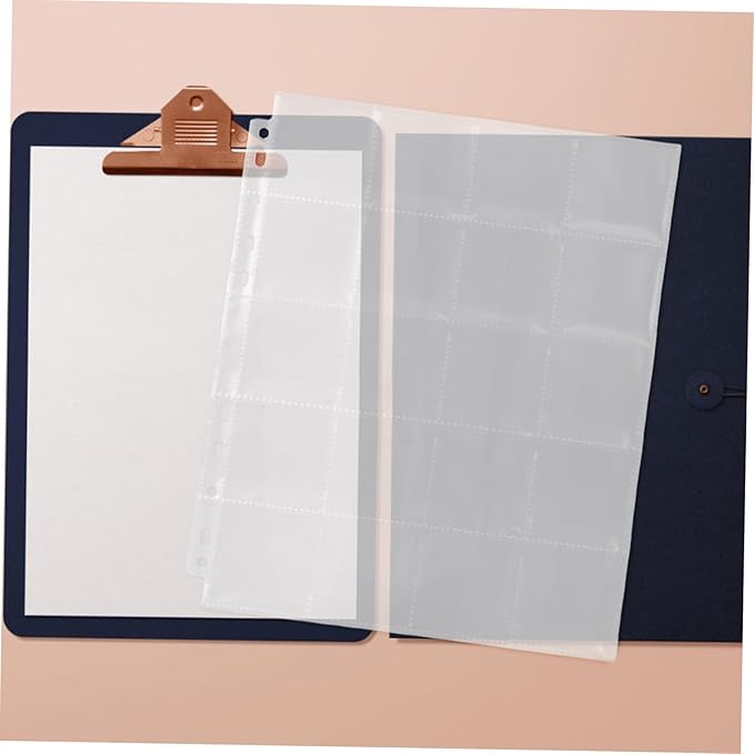 Storage Bag for 30 Negative Sleeves Binder Sheets for Flat Film Easy Organization