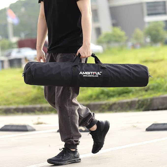 AMBITFUL Tripod Carrying Case Bag 31in with Shoulder Strap Padded Carrying Bag for Light Stands,Boom Stand,Umbrella and Tripod Photography Accessories (31 in/80 cm)