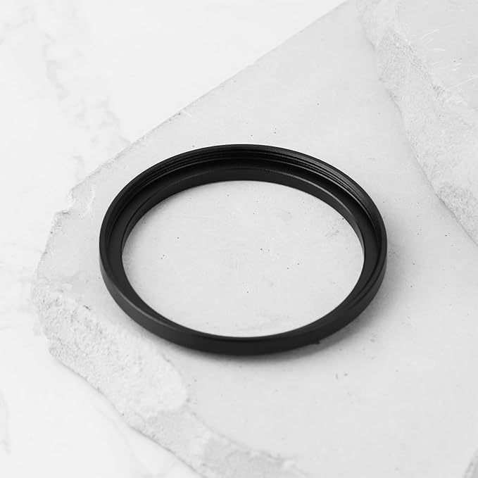 ECSiNG 2Pcs 43.5mm to 46mm Step-Up Filter Adapter Ring for Camera Lenses