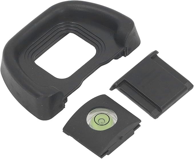 Eyepiece Eyecup Eye Cup, DK 31 Viewfinder Eyepiece Eyepiece + Level + Hot Shoe Cover 3 in 1 Set for Camera Viewfinder Microsingle Goggles