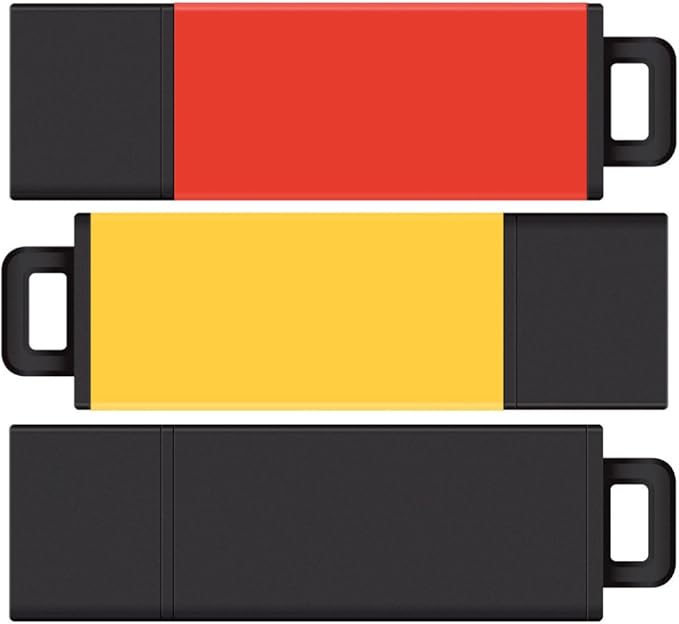 Centon DataStick Pro2 USB 2.0 Flash Drive 16GB x 3, Mix Color (S1-U2T09-16-3)