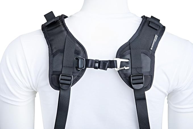 BLACKRAPID Double X extra Comfort Camera Strap, Design For One Or Two SLR, DSLR, Mirrorless Cameras