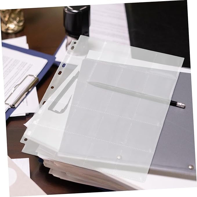 DOITOOL 30pcs Acid Film Negative Binder Sleeves Reusable Storage Bags for Film Negatives Pages for Organization for Photographers and Enthusiasts