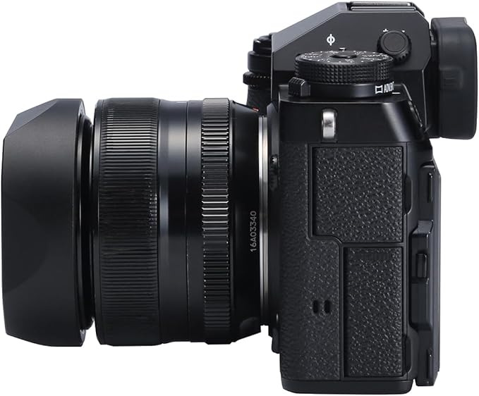 Metal Square Lens Hood with Cover Suitable for Fujifilm Fujinon XF 35mm F1.4 R、18mm F2 R、 60mm F2.4 R Camera Accessories