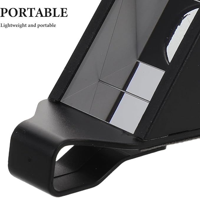 Generic Universal Clip-on Phone Lens Kit, Wide Angle and 90-Degree Corner Mirror Lens Attachments for Smartphones, Portable Mobile Camera Photo Accessories for Everyday Use