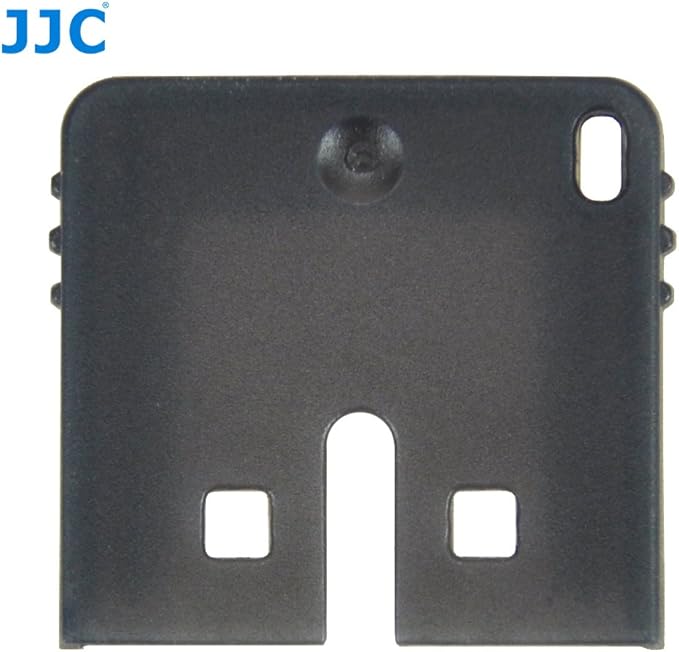 JJC 2X Connector Protector Cover for Sony MI Shoe, Black Plastic, Fits Flashes, Microphones, Video Lights, Easy to Install, Protects Terminals, Stores Devices