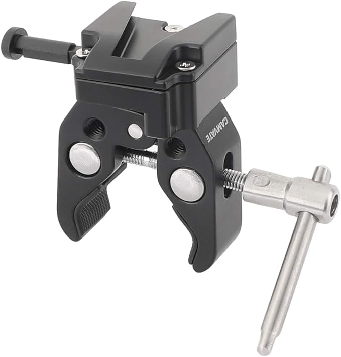 CAMVATE Universal Magic Arm + Super Crab Clamp + Camera Baseplate Extension Long Cheese Plate