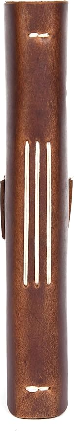 Tolredo Made in Canada Premium Hunting Journal Top-Grain Cowhide Leather Hunting Logbook Gift for Huntsman, 96 Bleed Proof Pages(8.3"X4")