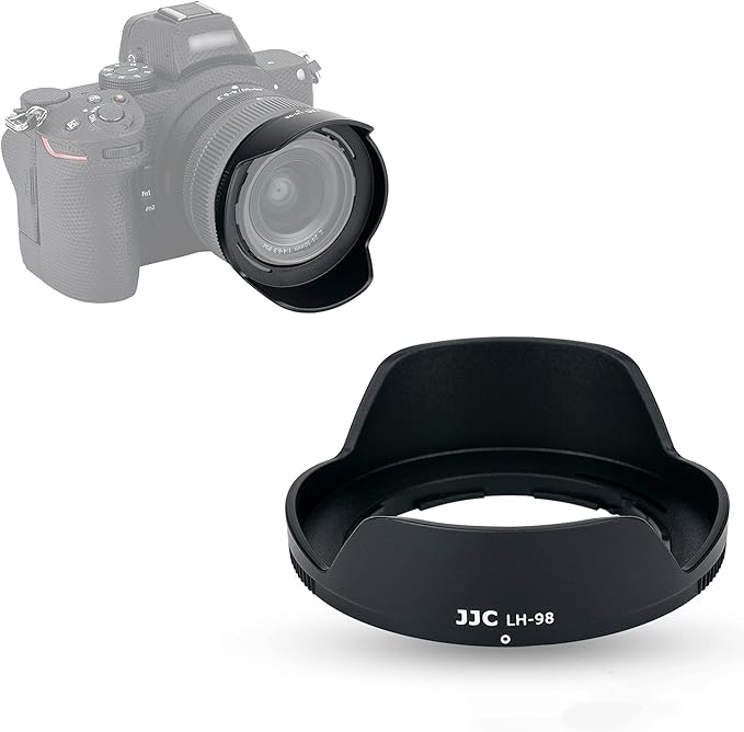 Petal Style Bayonet Lens Hood Shade for Nikon NIKKOR Z 24-50mm f/4-6.3 Lens on Nikon Z5 Z6 Z6 II Z7 Z7 II Replace Nikon HB-98