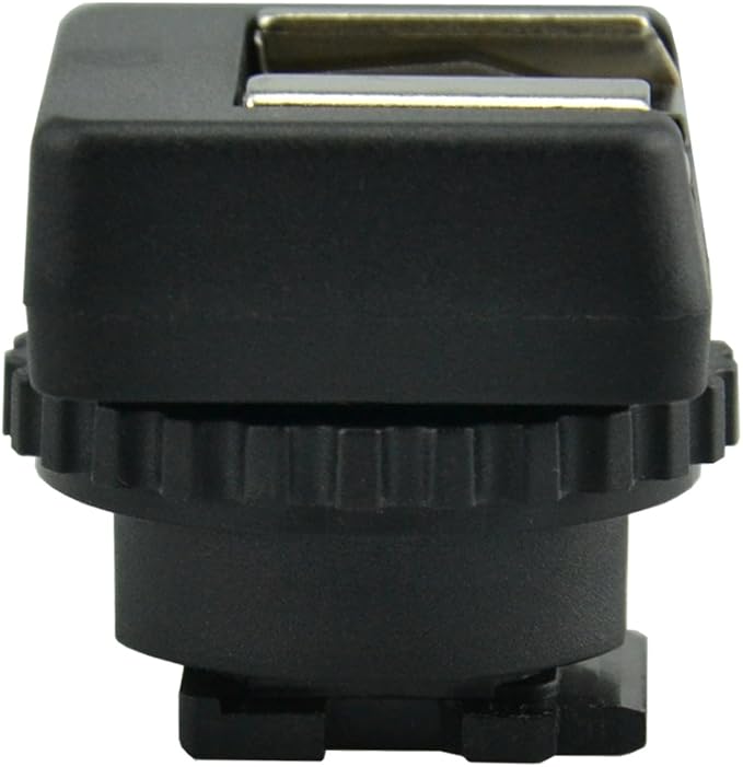 JJC MSA-MIS Standard Cold Shoe Adapter Converter for Sony Multi Interface Shoe Camcorder (Black)