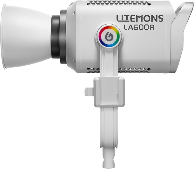 Godox LA600R RGB LED Video Light, 600W Adjustable RGBWW with 1800K–10,000K CCT, CRI/TLCI 96+, Bowens Mount, App & DMX Control, and Silent Cooling for Studio, Film, Portrait, and Video Production