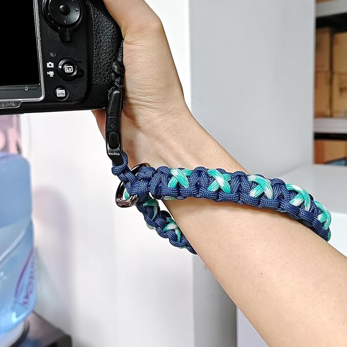 Camera Wrist Strap, Secure & Adjustable DSLR Camera Hand Strap, Sling, Lanyard, Accessories