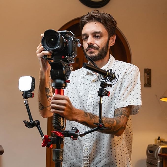 IFOOTAGE Cobra 3 Strike A150S Monopod Camera Stand with Pedal, One-Touch Lifting Quick Release Monopod for Shooting Bird/Animal/Sports Event/Wedding/Live Show, Payload 11lb