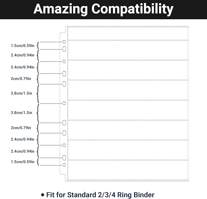 ENPOINT 35mm Film Holder 135-7, Pack of 30 Acid Free Film Negative Sleeves, 35mm Negative Sleeves for Film Negative Storage, Up to 1260 Frames