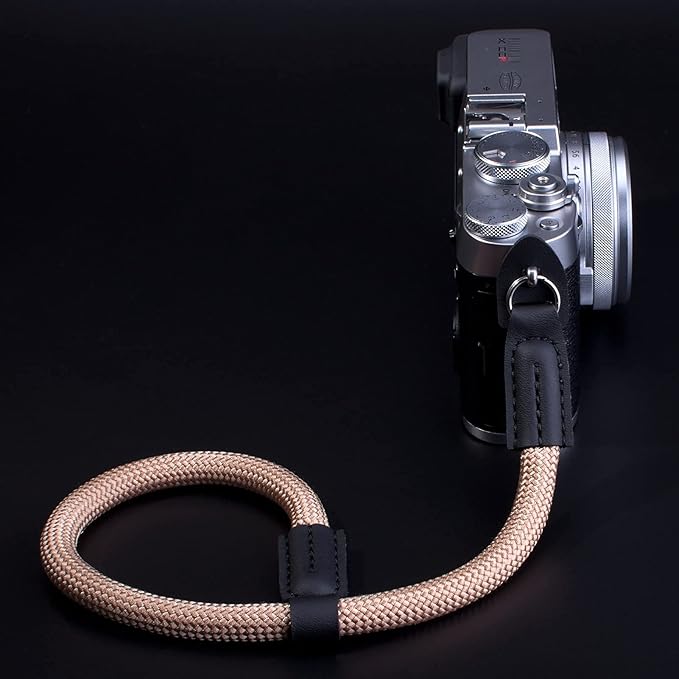 Camera Lanyard, Camera Wrist Strap, Rope Camera Strap Wrist for DSLR SLR Mirrorless Cameras Hand Strap Brown