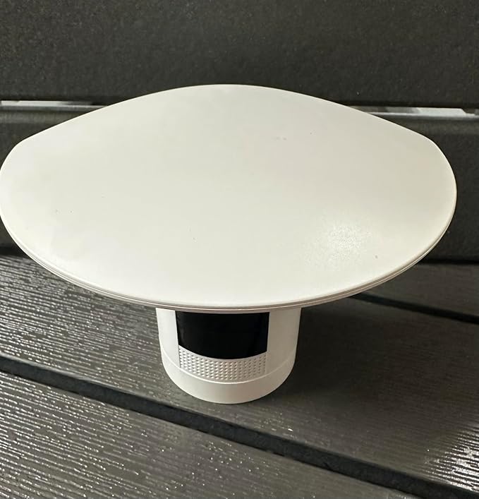 Haoyou Rain Cover for Ring Outdoor Cam Plus and Ring Stick Up Cam, Protects Camera Lenses from Rainwater, Glare, Snow, Sunlight, and UV Rays, Easy to Install and Does Not Obstruct The View (White)