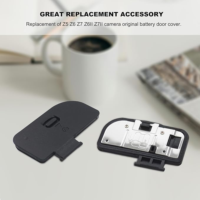 Z5 Z6 Z7 Z6II Z7II Z8 Battery Door Cover,Repair Part Replacement Lid Cap for Nikon Z5 Z6 Z7 Z6II Z7II Z8 Cameras
