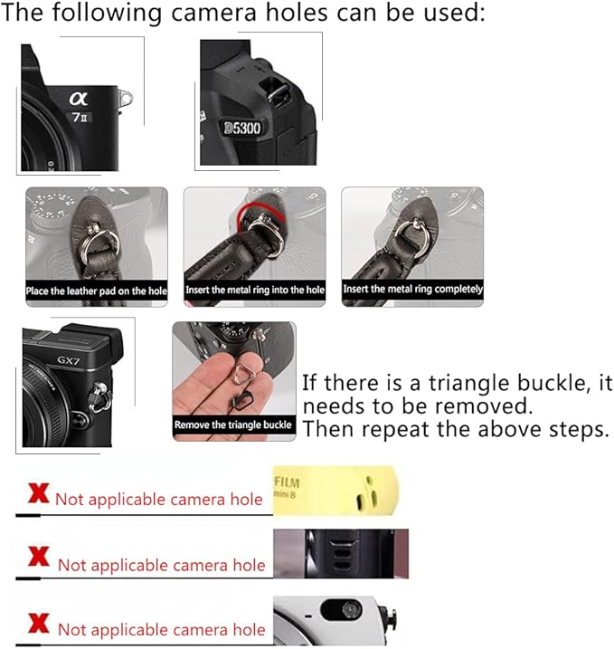 Camera Shoulder Strap Climbing Rope Camera Neck Strap for Mirrorless and DSLR Cameras, with Lens Cap Keeper (Green)