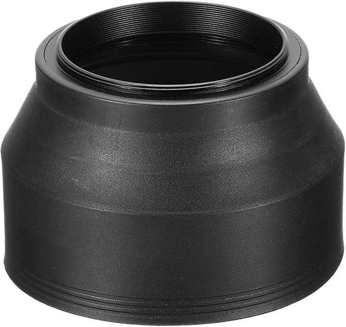 PATIKIL 49mm Camera Lens Hood, Rubber Collapsible Lens Protector Anti-Reflection Blocks Excess Sunlight Enhance Camera Photography and Video for Nikon, for Fujifilm, for Pentax, for Leica