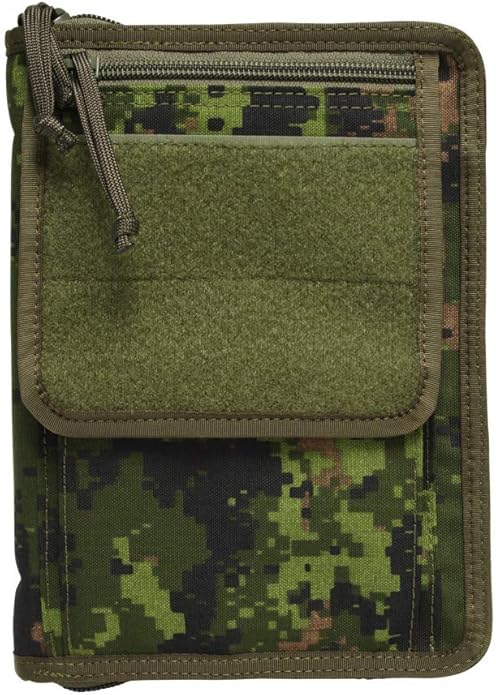 Tactical Notebook Covers | Field Data Cover System | Heavy Duty Zippered Organizer | Fits Notebooks 5” x 7.5” to 5.5” x 8.25"