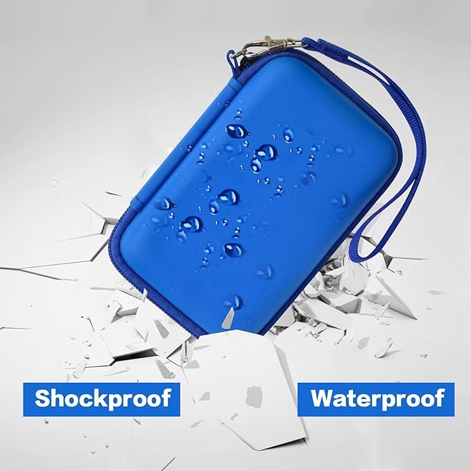 Case for Anker MagGo 3-in-1/MagGo UFO Charging Station,for Augnner for Iseyyox for Apple MagSafe Duo/for LISEN/for RTOPSMagSafe Wireless Charger Foldable Magnetic Charging Stand Storage Box-Blue