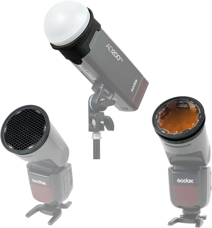 Rogue Round Flash Kit + Rogue Flash Adapter V2 (Standard)