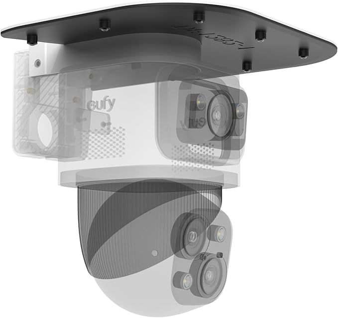 Weather Protective Sun Rain Shade Cover Compatible eufy PoE NVR Security System S4 Max and eufy PoE Bullet-PTZ Cam S 4 Cameras (Not Compatible with eufyCam S4)