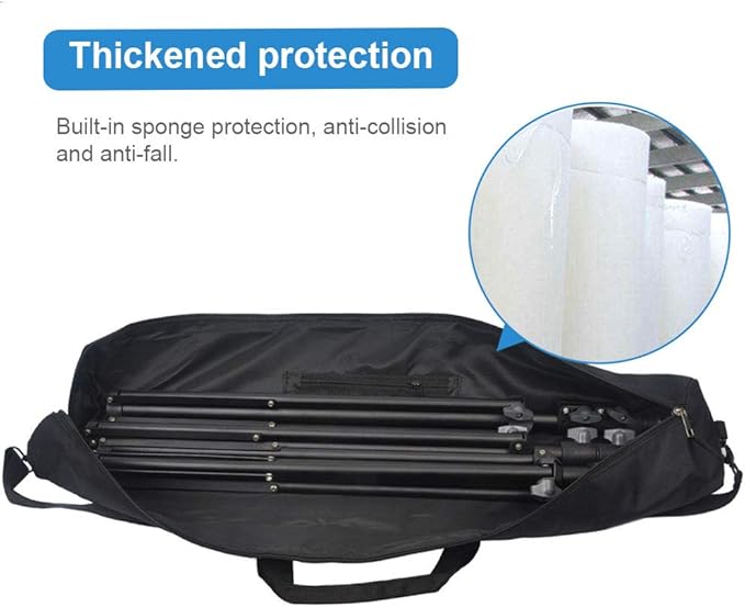 Padded Tripod Carrying Bag Heavy Duty Photographic Tripod Carrying Case with Shoulder Strap and Handle (75)
