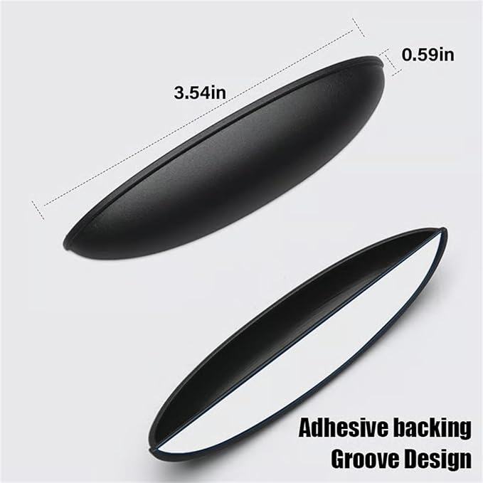 Rear View Backup Camera Cover, Car Rear Camera Rain Cover, Backup Camera Cover for Rain Car, Anti-Rain Reversing Cameras Protection, Universal Abs Rain Shield for Most Cars (2pcs*Black+2pcs*White)