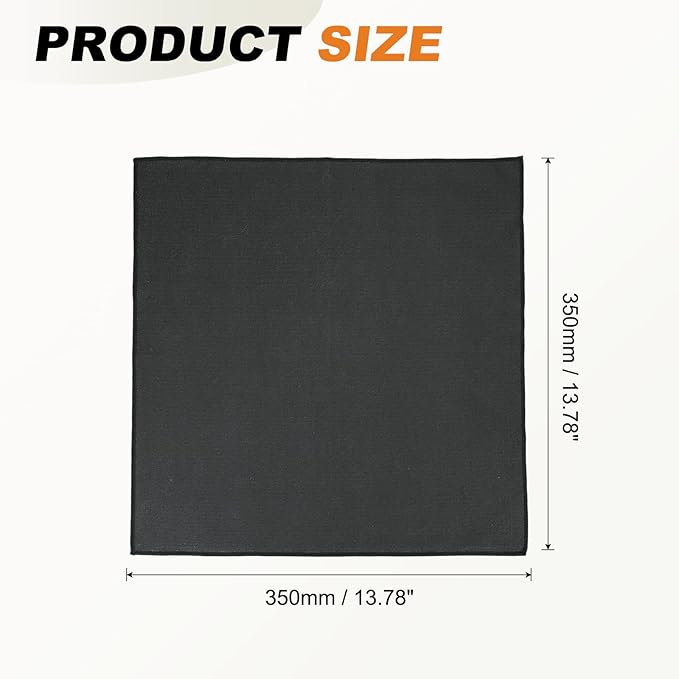 PATIKIL 14" x 14" Camera Protective Wrap, Magic Self-Adhesive Cloth Anti-scratch Lens Pouches for Camera Lens DSLR Phone Laptop, Black