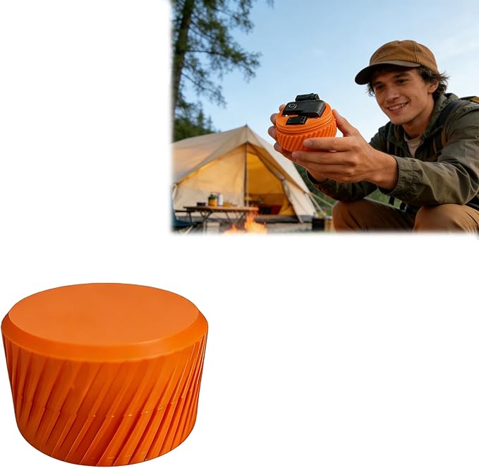 Portable carrying case for Insta360 Ace Pro action camera - holds camera, spare battery, adapter and SD card