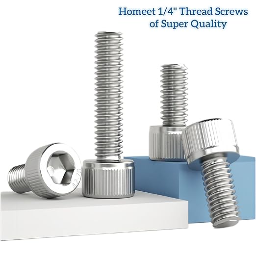 40 Pieces 1/4 Inch Screw Camera Accessories, Camera Screws Mount Set for Tripods, Quick Release Plates