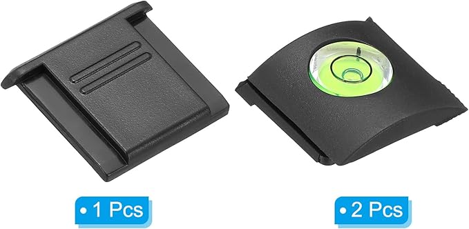 PATIKIL Camera Level Hot Shoe Cover Universal Camera Hot Shoe Cover Cap, 3 Pack Hot Shoe Cap Hot Shoe Protector Suitable for Nikon for Fujifilm for Pentax DSLR/SLR Camera, Black