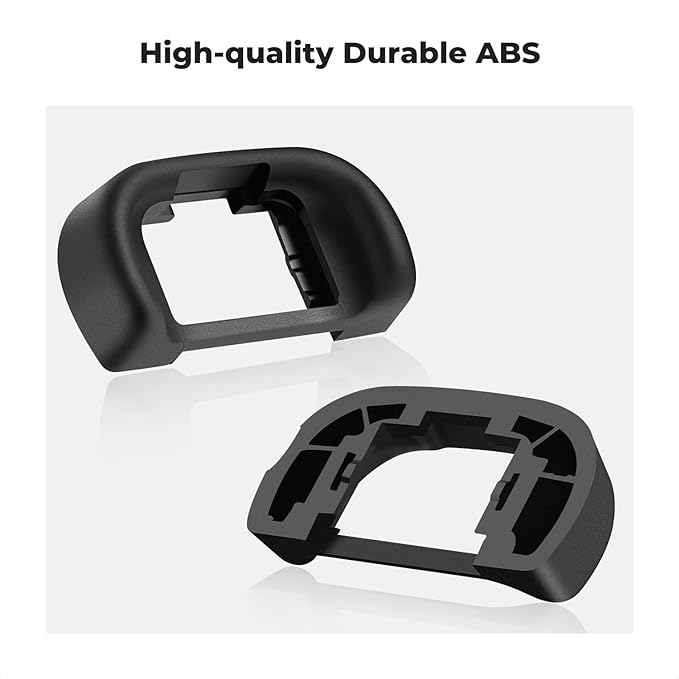 K&F Concept 2Pack Eyepiece Cover & Hot Shoe Cover Kit, Eyecup for Sony A7 A7S A7R A7M2 A7SM2 A7RM2 A7M3 A7RM3 A7RM4 A9 A9II A99M2 Camera, Viewfinder Protector Replace for Sony FDA-EP18 Eyecup
