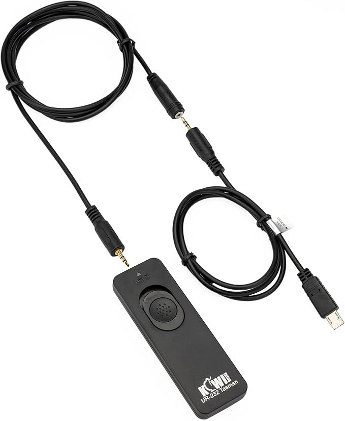 Kiwifotos Remote Control Shutter Release Cord for Sony A6000 A6100 A5100 A6600 A6500 A6400 A6300 A7 A7II A7III A7R A7RII A7RIII A7RIV A7S A7SII A9 RX100 VII VI RX100 VA V III RX10 III RX10 IV and More