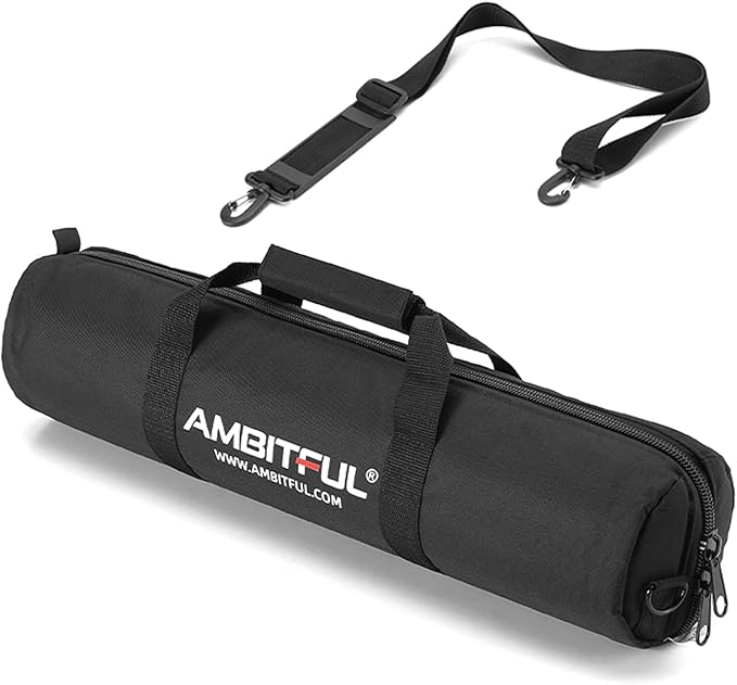 AMBITFUL Tripod Carrying Case Bag 31in with Shoulder Strap Padded Carrying Bag for Light Stands,Boom Stand,Umbrella and Tripod Photography Accessories (31 in/80 cm)