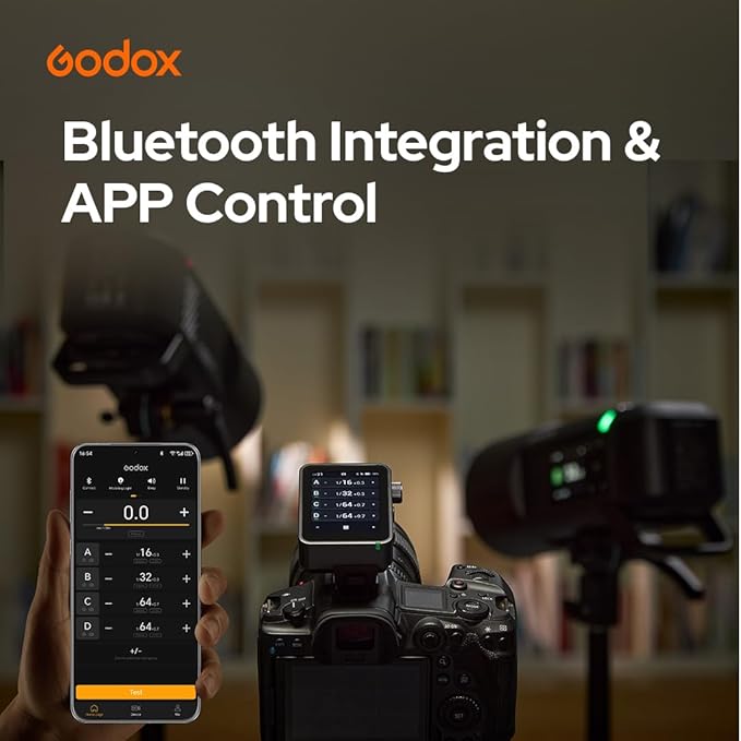 Godox X3 Pro C X3 PRO-C TTL Wireless Flash Trigger for Canon Camera,2.4GHz LCD Touchscreen Flash Transmitter,Built-in Lithium Battery, X3 C Updated Version