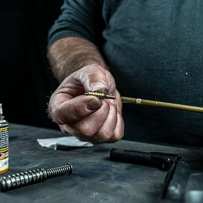 Otis Technology 9mm Pistol Cleaning Kit with Brass Rod (Select Your Style)