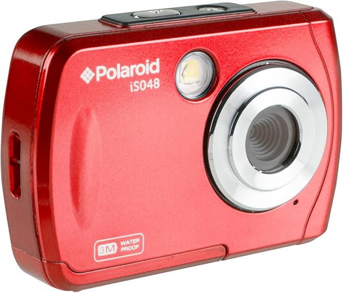 Polaroid IS048 Waterproof Instant Sharing 16 MP Digital Portable Handheld Action Camera
