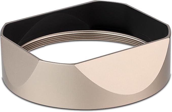 Haoge Metal Square Lens Hoods for Leica Q3 Q3-43 Camera Accessories Antique-Copper LH-LQ343AC