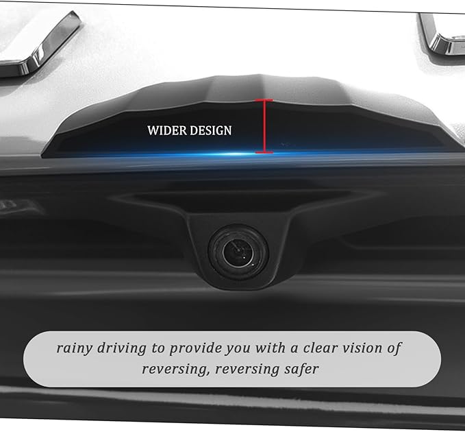 Car Backup Camera Rain Cover,Soft Silicone Car Backup Camera Rain Shield for Rains Protection & Clear Reversing Image,Self-Adhesive Back up Cameras for Cars Rains Cover
