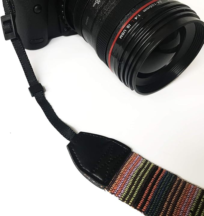 Alled Camera Neck Shoulder Belt Strap,Camera Straps for Women/Men for All DSLR/Nikon/Canon/Sony/Olympus/Samsung (Colorful Green)
