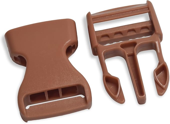 Buckles for Straps Set of 4 Pcs Plastic Buckle Clip Quick Side Release Plastic Fastener