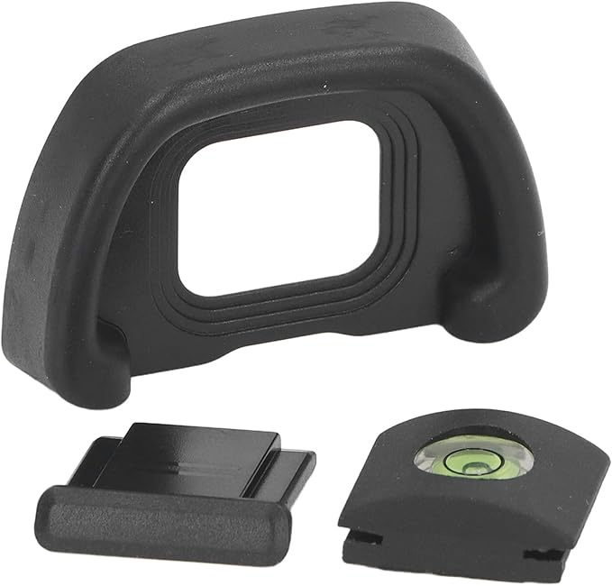 Eyepiece Eyecup Eye Cup, DK 31 Viewfinder Eyepiece Eyepiece + Level + Hot Shoe Cover 3 in 1 Set for Camera Viewfinder Microsingle Goggles