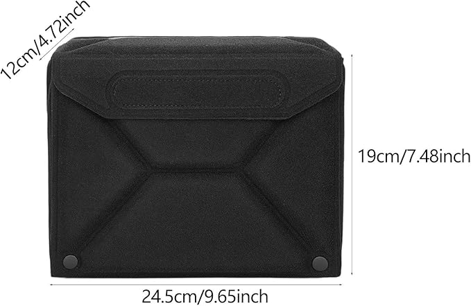 Camera Bag Insert Shockproof Equipment Photography Pouch Protection Portable Outdoor Compartment Padded Inner Case, Black M