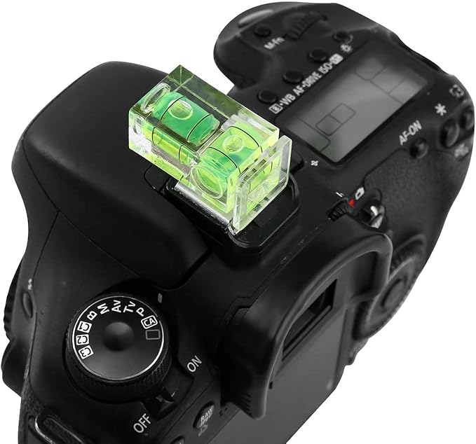 Camera Level Hot Shoe Level, Hot Shoe Bubble Level Camera Hot Shoe Cover 3 Axis 2 Axis 1Axis Bubble Spirit Level Compatible with Nikon, Olympus, Pentax Digital and Film Cameras-4 Packs