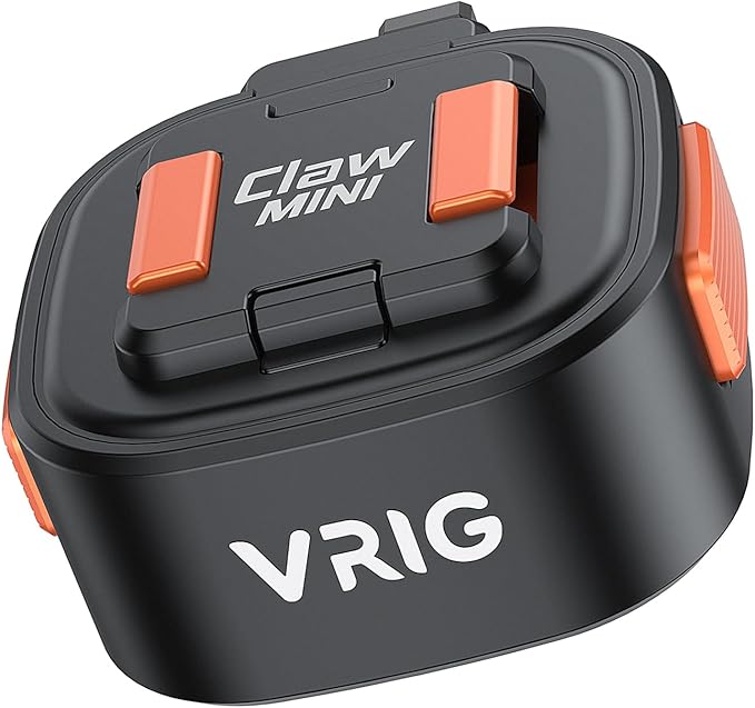 VRIG Camera Tripod Quick Release Plate Universal Mount Magnetic Base Adapter with 1/4 Screw Hole, Suitable for Claw Mini Series (1/4 Base)