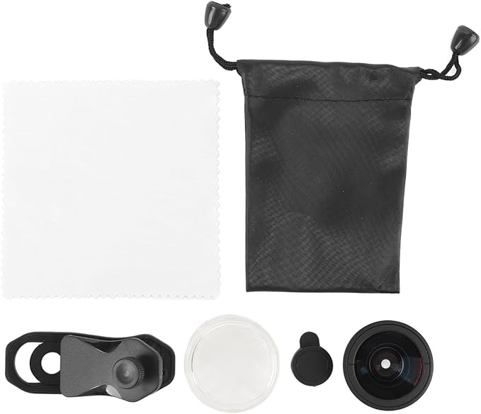 Phone Wide Angle Lens 170 Degree Ultra Wide Angle HD Clip On Cell Phone Camera Lens for Most Smartphones