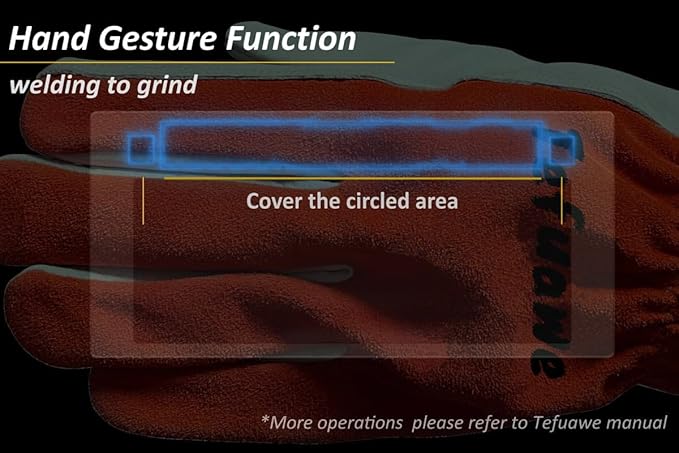 Tefuawe Hand Series 2x4 1/4 Digital Auto Darkening Welding Lens, Low Amps 2A Tig, Shade 10, for Sugar Scoop and Pipeline Welding Hood